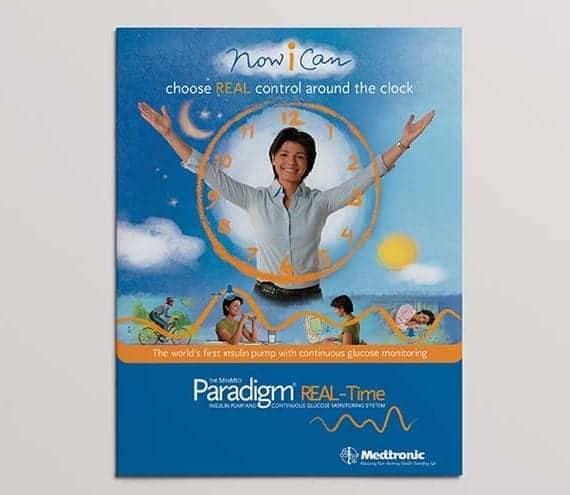 Medtronic Paradigm brochure cover