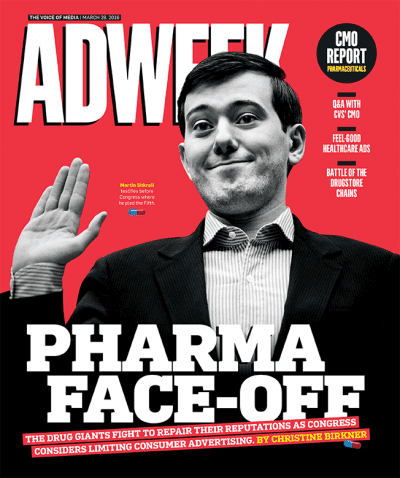 Adweek magazine cover